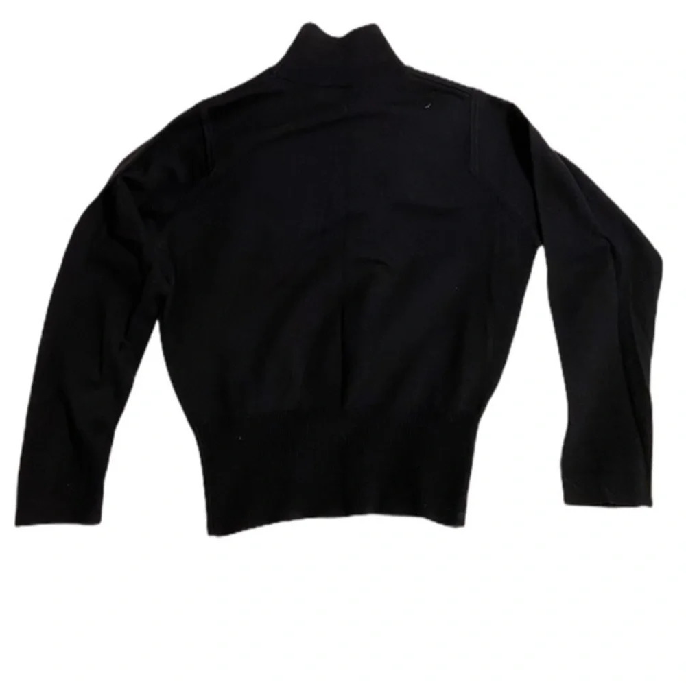 Classiques Entier Black Merino‎ Wool Sweater​ - Picture 4 of 11